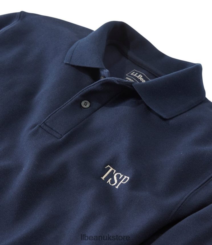 Clothing L.L.Bean x Double L Premium Polo Deep Sapphire Men 0VRR666506