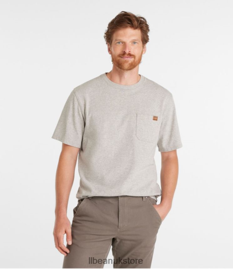 Clothing L.L.Bean BeanBuilt Cotton Tees Classic Navy Men 0VRR663160