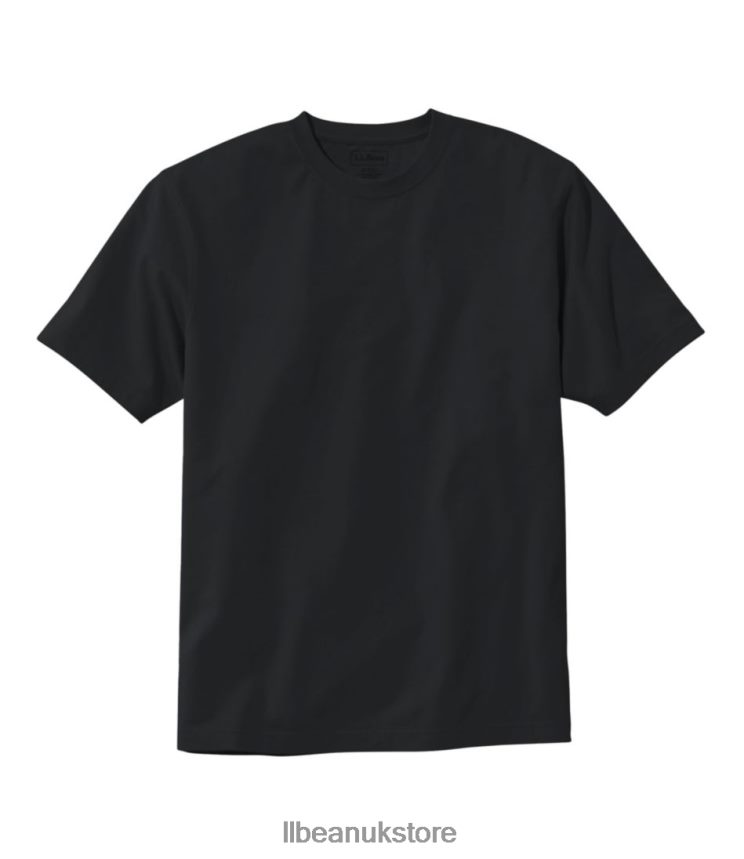 Clothing L.L.Bean Carefree Unshrinkable Tee Black Men 0VRR665657