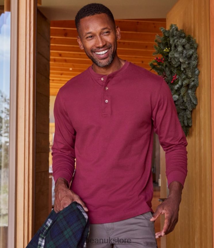 Clothing L.L.Bean Carefree Unshrinkable Tee Ocean Blue Men 0VRR666460