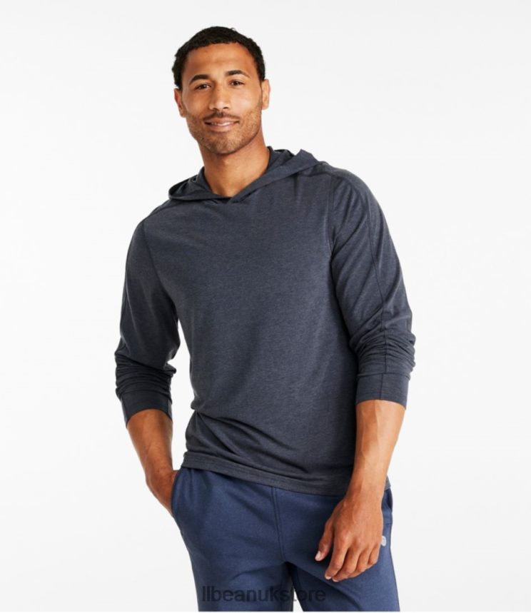 Clothing L.L.Bean Everyday SunSmart Tee Carbon Navy Men 0VRR663195