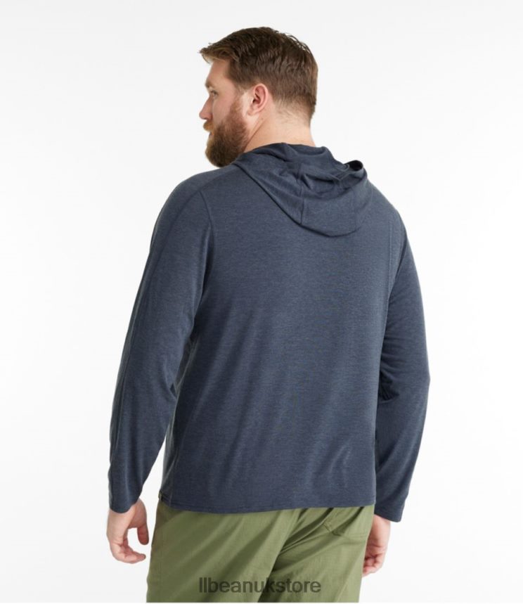 Clothing L.L.Bean Everyday SunSmart Tee Carbon Navy Men 0VRR663195