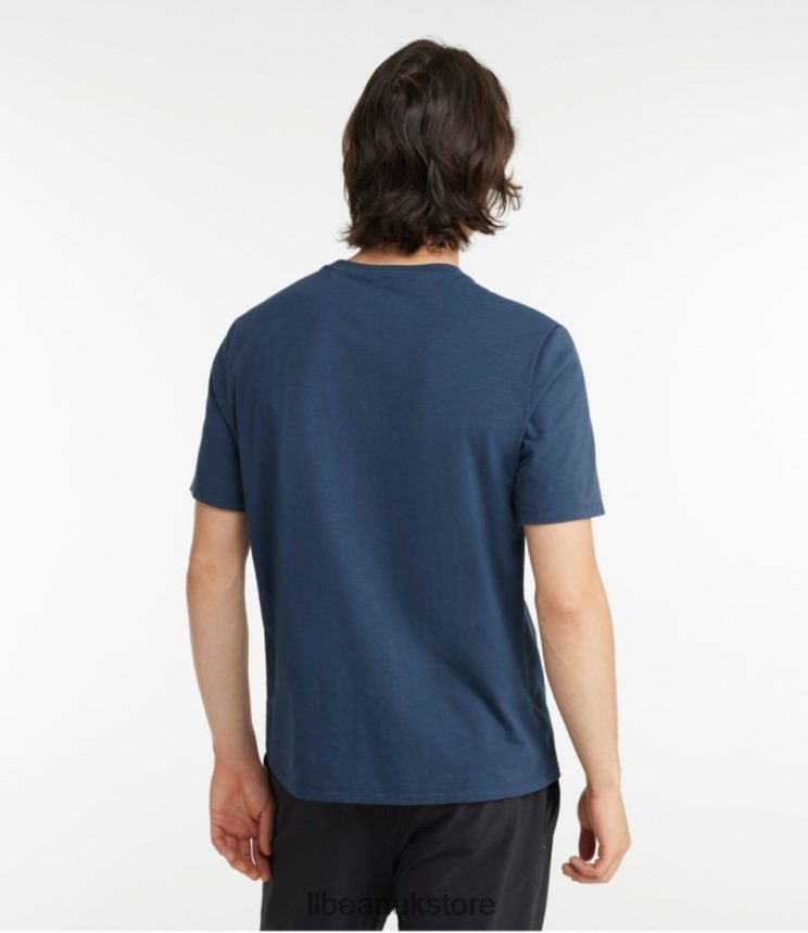 Clothing L.L.Bean Explorer Slub Tee Quarry Gray Men 0VRR666972