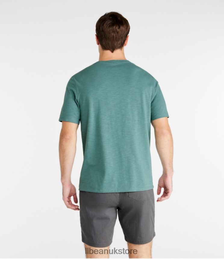 Clothing L.L.Bean Explorer Slub Tee Quarry Gray Men 0VRR666972