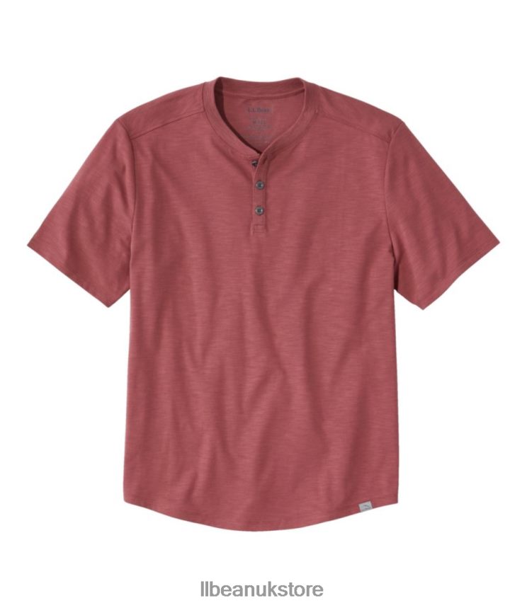 Clothing L.L.Bean Explorer Slub Tee Rosewood Men 0VRR664832
