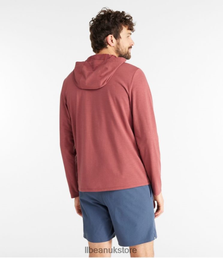 Clothing L.L.Bean Explorer Slub Tee Rosewood Men 0VRR664931