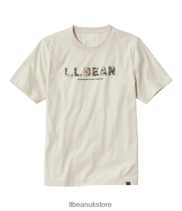Clothing L.L.Bean Hunter's Graphic Tee Clay/Camo Men 0VRR663300