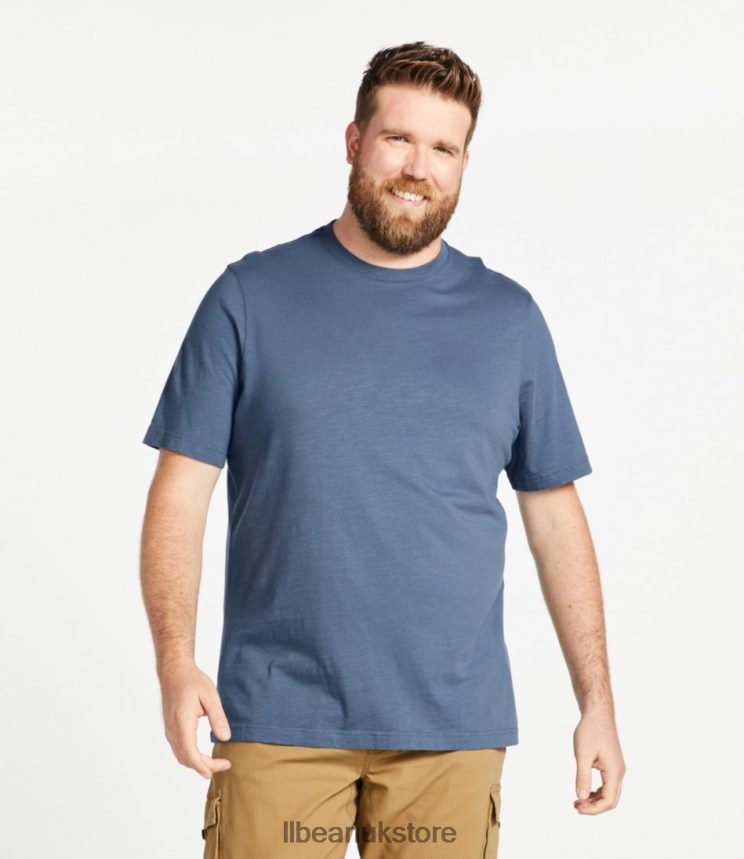 Clothing L.L.Bean Lakewashed Organic Cotton Tee Sea Pine Men 0VRR665747