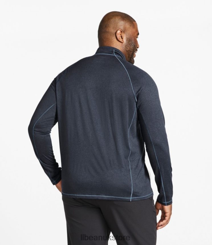 Clothing L.L.Bean Quick Dry Trail Tee 1/4 Zip Graphite Men 0VRR663190