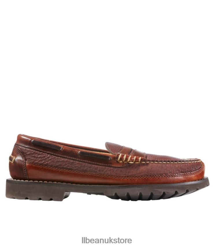 Footwear L.L.Bean Allagash Bison Handsewns Raisin Men 0VRR66990