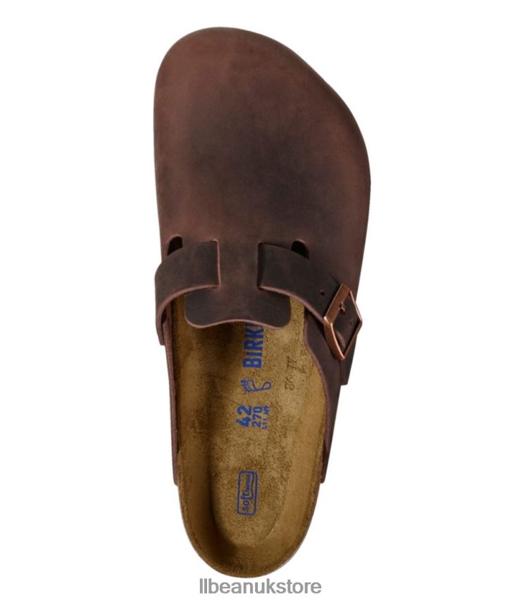 Footwear L.L.Bean Birkenstock Soft Footbed Boston Clogs Habana Men 0VRR661068