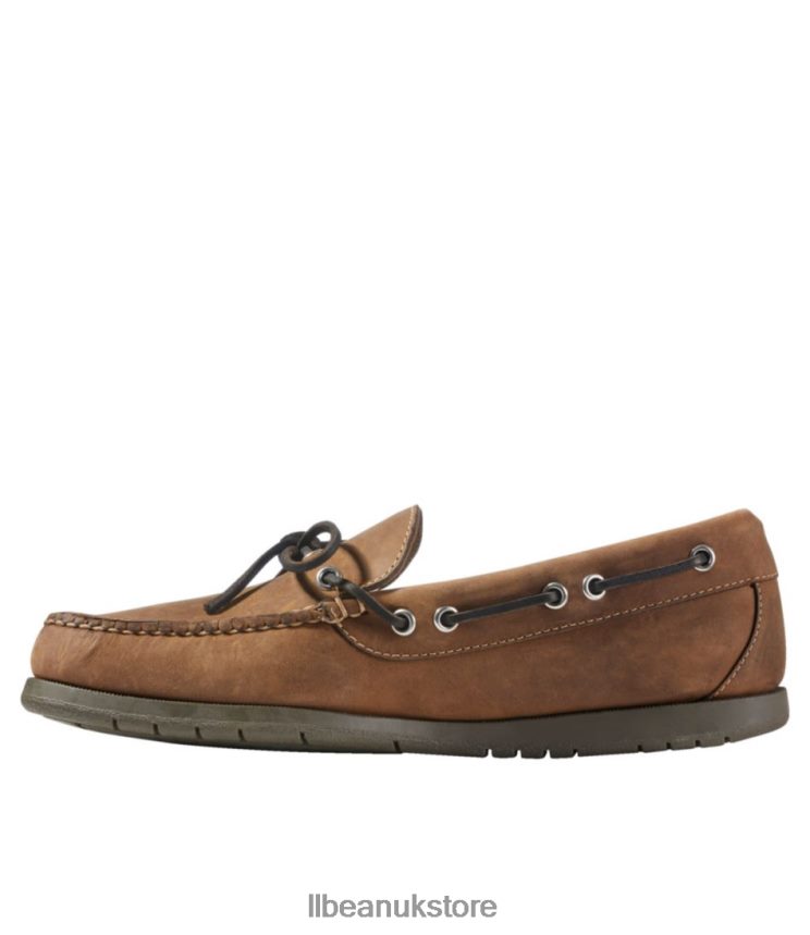 Footwear L.L.Bean Handsewn Moccasins Dark Brown Men 0VRR663716