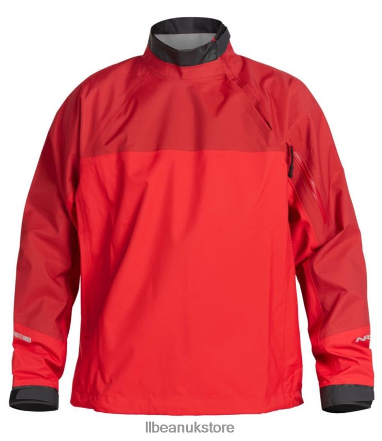 Water Sports L.L.Bean NRS Endurance Splash Jacket Red Men 0VRR66618