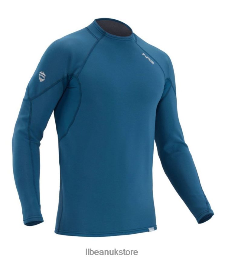Water Sports L.L.Bean NRS HydroSkin .5mm Shirt Poseidon Men 0VRR661522