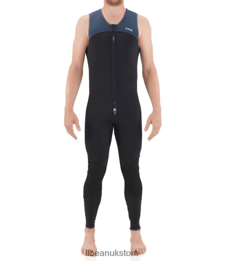 Water Sports L.L.Bean NRS Farmer John Wetsuit Black/Slate Men 0VRR66600