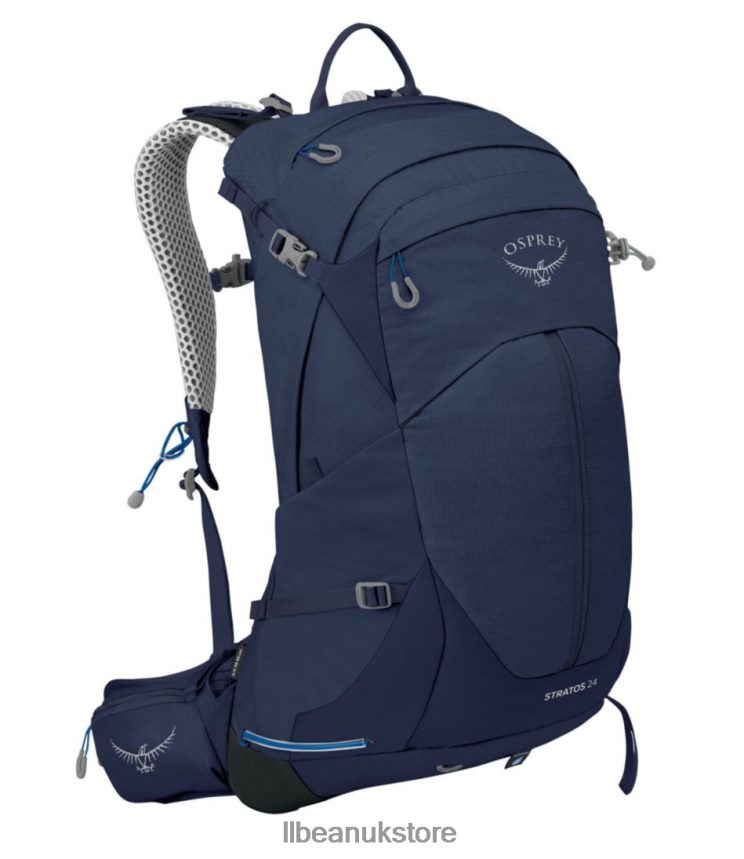 Outdoor Equipment L.L.Bean Osprey Stratos 24 Liters Pack Cetacean Blue Unisex 0VRR661683