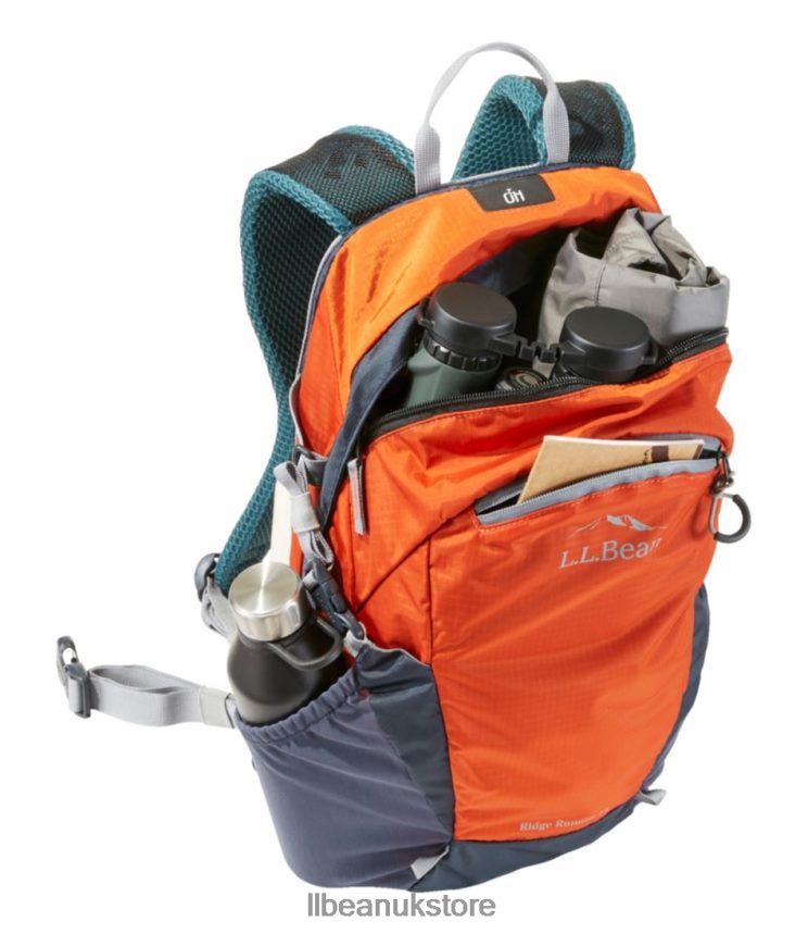 Outdoor Equipment L.L.Bean Ridge Runner Day Pack 15L Black Spruce/Deepest Pine Unisex 0VRR663919