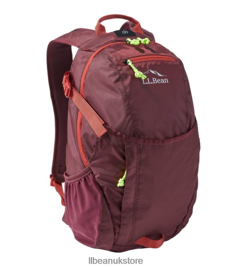 Outdoor Equipment L.L.Bean Stowaway Pack Burgundy Unisex 0VRR663842
