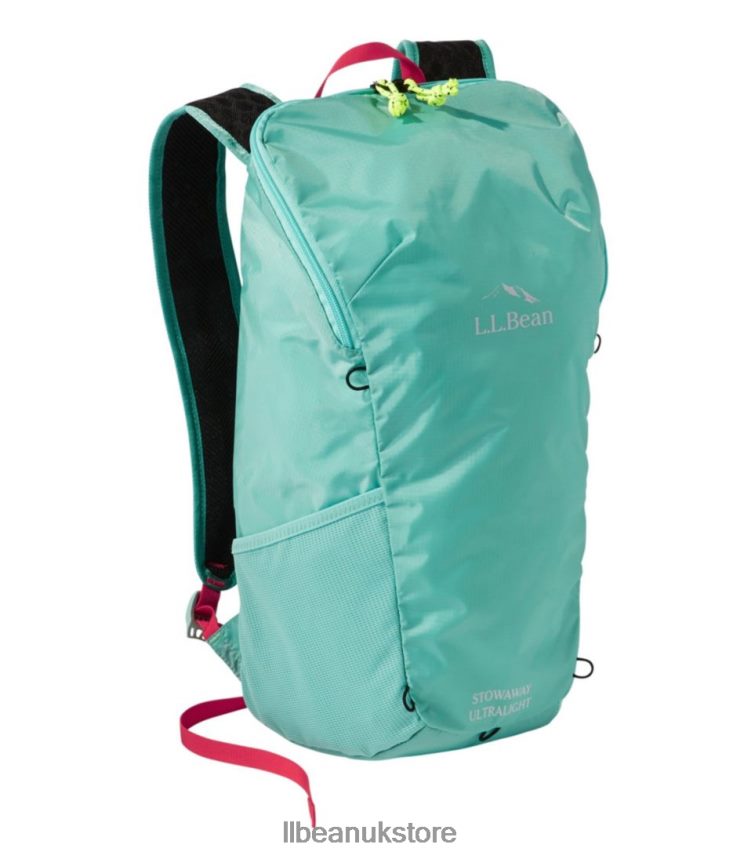 Outdoor Equipment L.L.Bean Stowaway Ultralight Day Pack Ocean Teal Unisex 0VRR661224