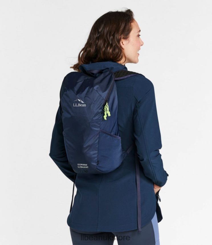 Outdoor Equipment L.L.Bean Stowaway Ultralight Day Pack Ocean Teal Unisex 0VRR661224
