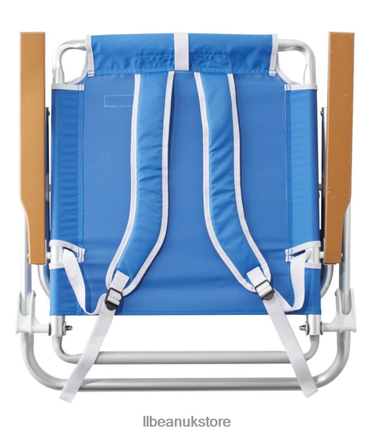 Camping Furniture L.L.Bean Backpack Beach Chair Ocean Blue Unisex 0VRR661325