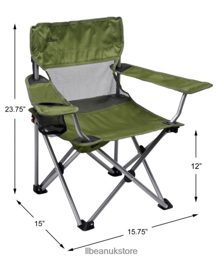 Camping Furniture L.L.Bean Base Camp Chair Leaf Green Unisex 0VRR661493