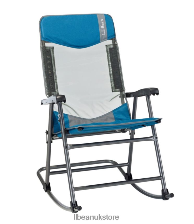 Camping Furniture L.L.Bean Camp Comfort II Rocker Marine Blue Unisex 0VRR661240
