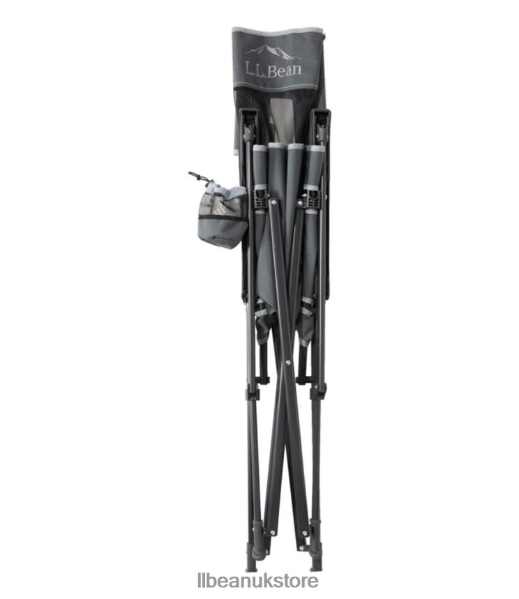 Camping Furniture L.L.Bean Easy Comfort Camp Chair Max Dark Graphite Unisex 0VRR664165