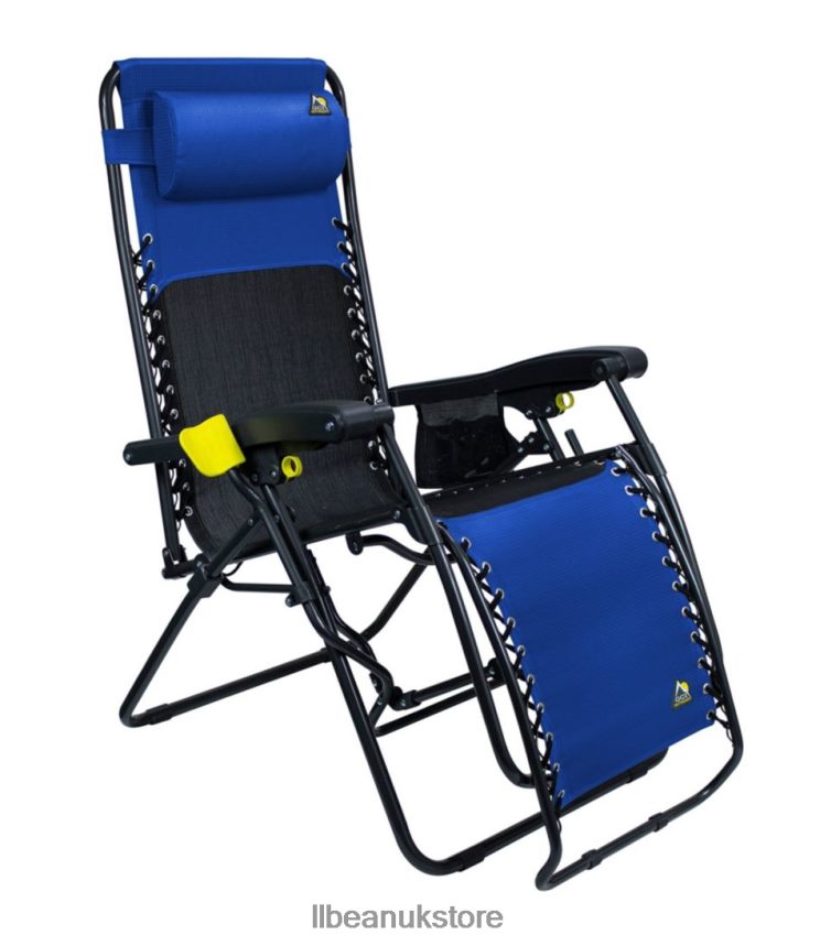Camping Furniture L.L.Bean GCI Freeform Zero Gravity Lounger Royal Blue Unisex 0VRR661550