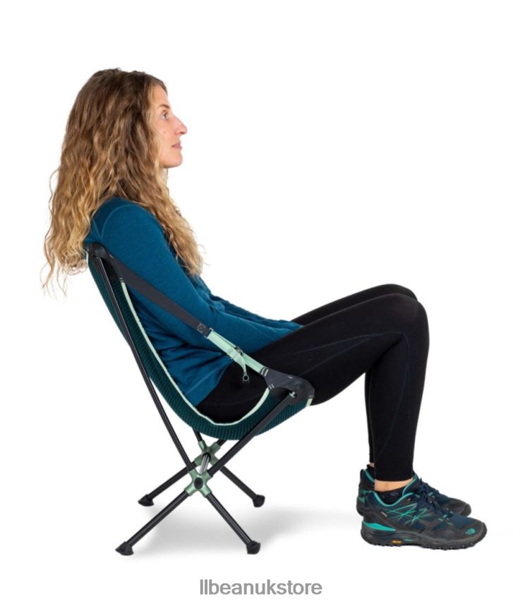 Camping Furniture L.L.Bean Nemo Moonlite Reclining Camp Chair Blue Horizon Unisex 0VRR665309