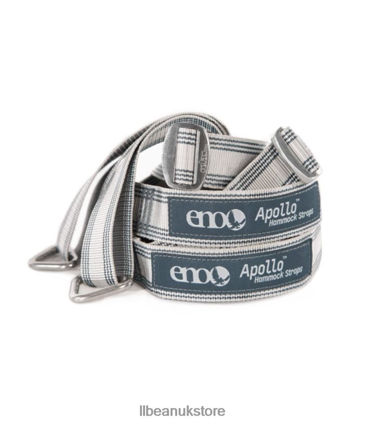 Camping Furniture L.L.Bean ENO Apollo Hammock Straps Gray/Charcoal Unisex 0VRR661605