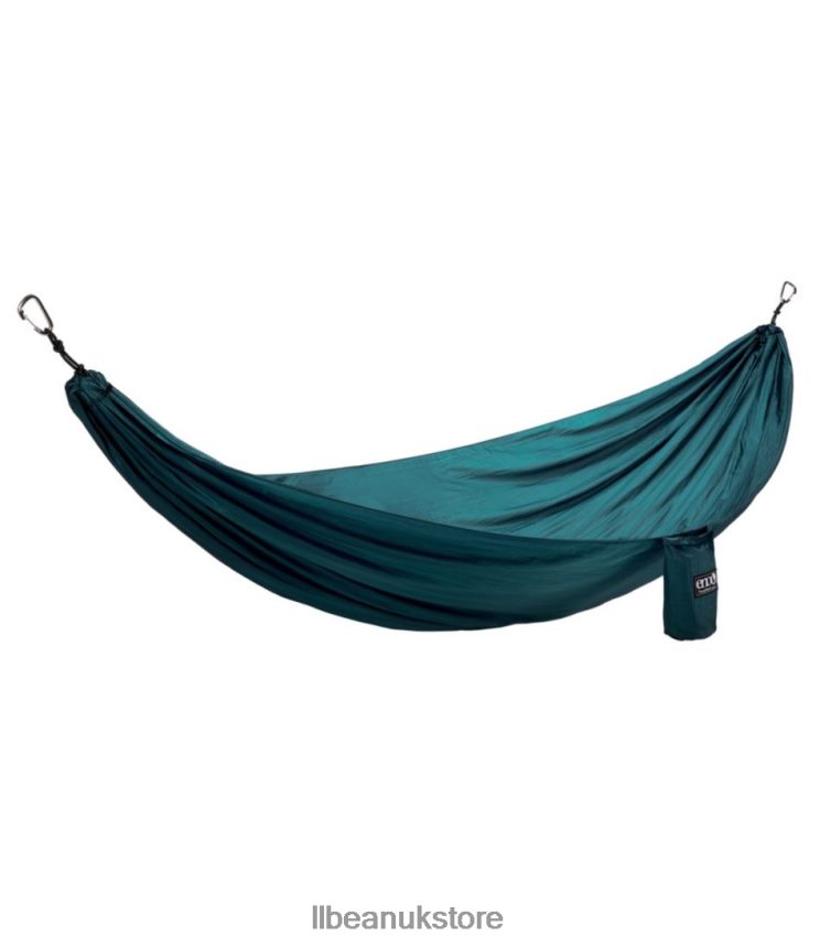 Camping Furniture L.L.Bean ENO Travel Nest Hammock/Strap Combo Marine Unisex 0VRR665336