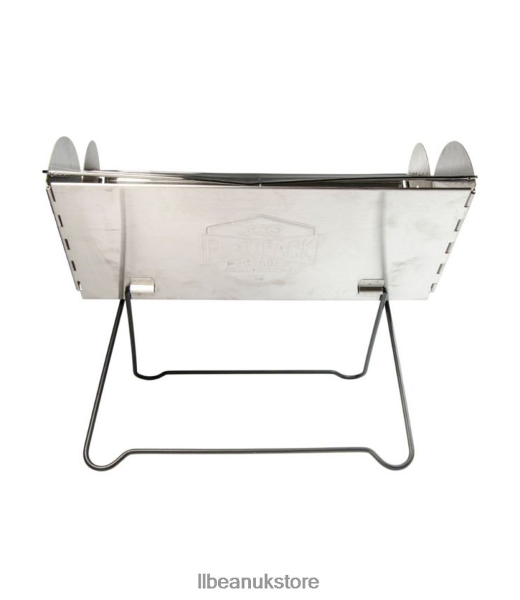 Camping Kitchen L.L.Bean Flatpack Grill And Firepit Stainless Unisex 0VRR661779