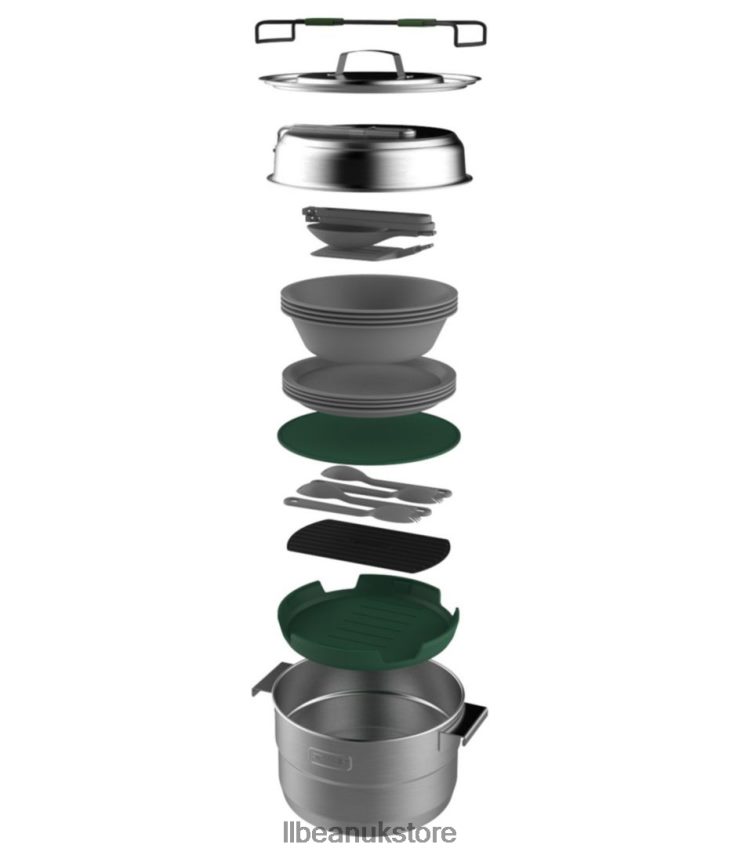 Camping Kitchen L.L.Bean Stanley Base Camp Cook Set Stainless Steel Unisex 0VRR662276
