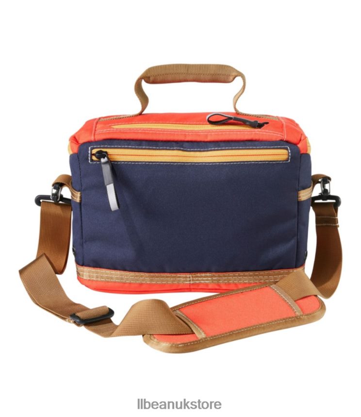 Camping Kitchen L.L.Bean Soft Pack Cooler Lunch Bright Navy/Rustic Orange Unisex 0VRR665231