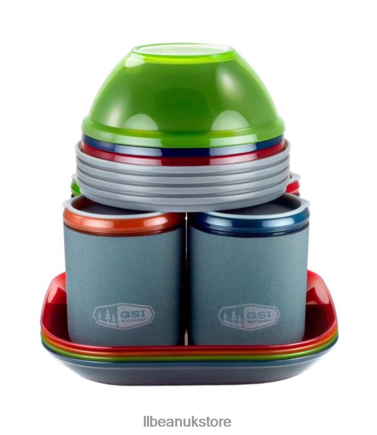 Camping Kitchen L.L.Bean GSI Infinity Four-Person Deluxe Table Set Multi Unisex 0VRR661834
