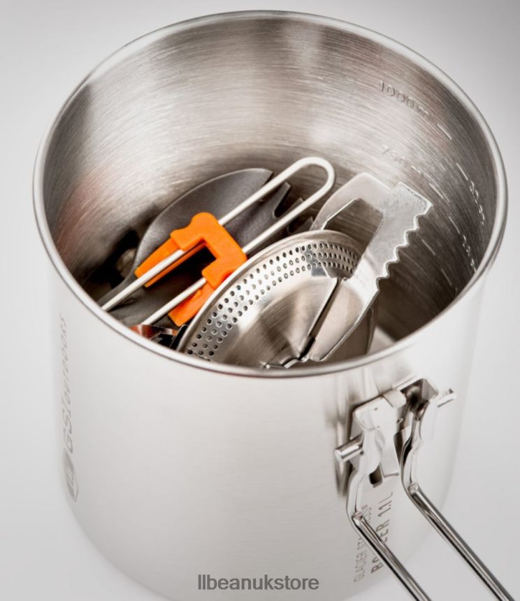 Camping Kitchen L.L.Bean GSI Glasier Explorer Set Stainless Unisex 0VRR661855
