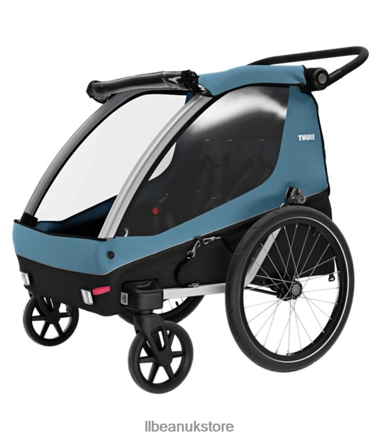 Outdoor Equipment L.L.Bean Thule Courier Stroller/Trailer Aegean Blue Unisex 0VRR662151