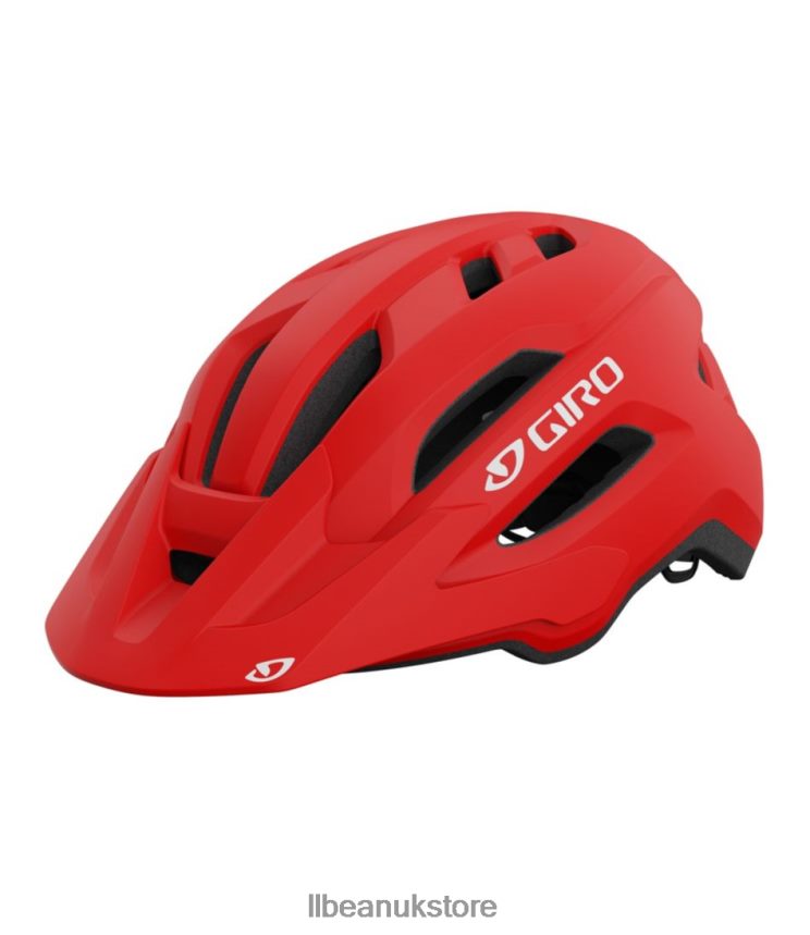 Outdoor Equipment L.L.Bean Giro Fixture II Bike Helmet with MIPS Matte Trim Red Unisex 0VRR661702