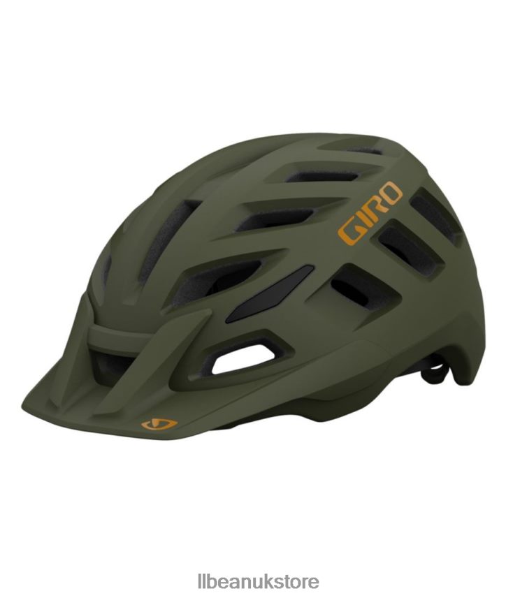 Outdoor Equipment L.L.Bean Giro Radix Mountain Bike Helmet with MIPS Matte Trail Green Unisex 0VRR664049