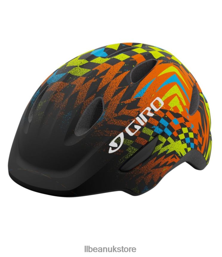 Outdoor Equipment L.L.Bean Giro Scamp Bike Helmet Matte Black Check Fade Unisex 0VRR663982