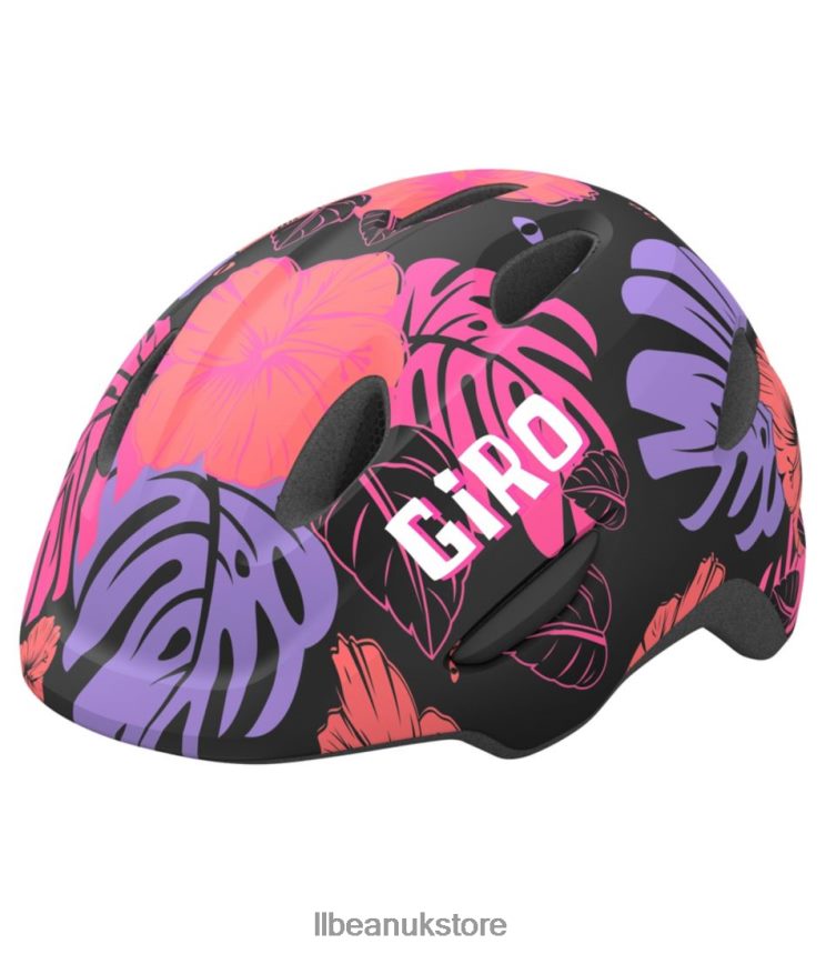 Outdoor Equipment L.L.Bean Giro Scamp Bike Helmet Matte Black Floral Unisex 0VRR665293