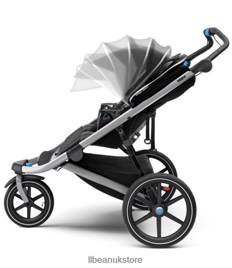 Outdoor Equipment L.L.Bean Thule Urban Glide 2 Double Stroller Black Unisex 0VRR661472