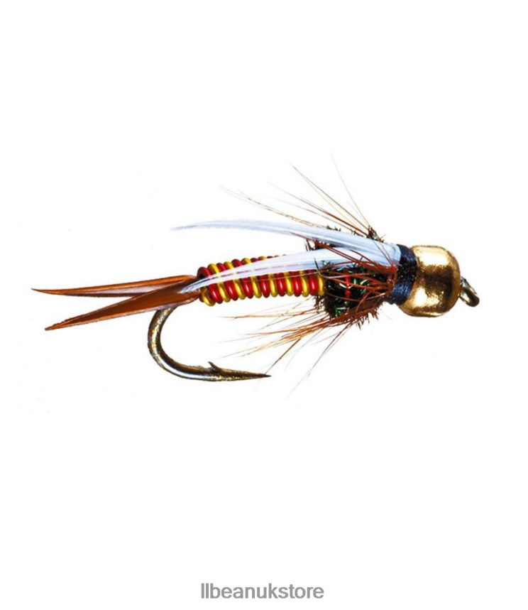 Fishing L.L.Bean Hot Wired Prince Tungsten 2 Pack Red/Yellow Unisex 0VRR662126