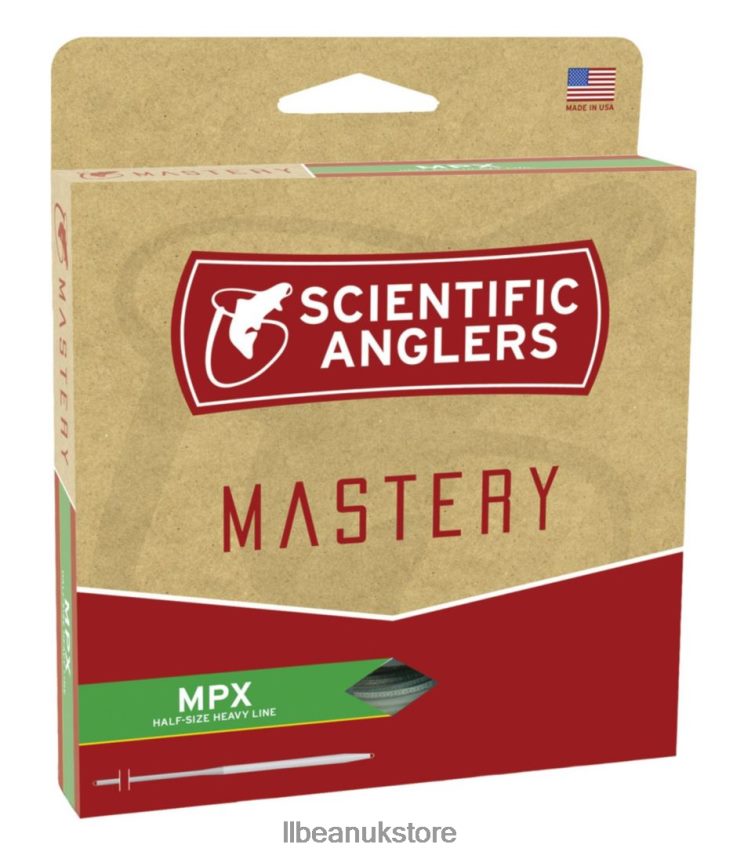 Fishing L.L.Bean Scientific Anglers Mastery Series MPX Fly Line Amber/Willow Unisex 0VRR662202