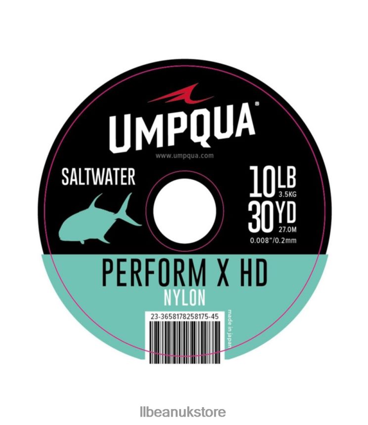 Fishing L.L.Bean Umpqua Perform X HD Saltwater Nylon Tippet Clear Unisex 0VRR662100