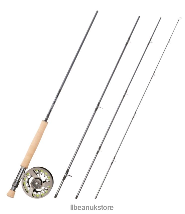 Fishing L.L.Bean Apex II Fly Rod Outfit Gray Unisex 0VRR662248