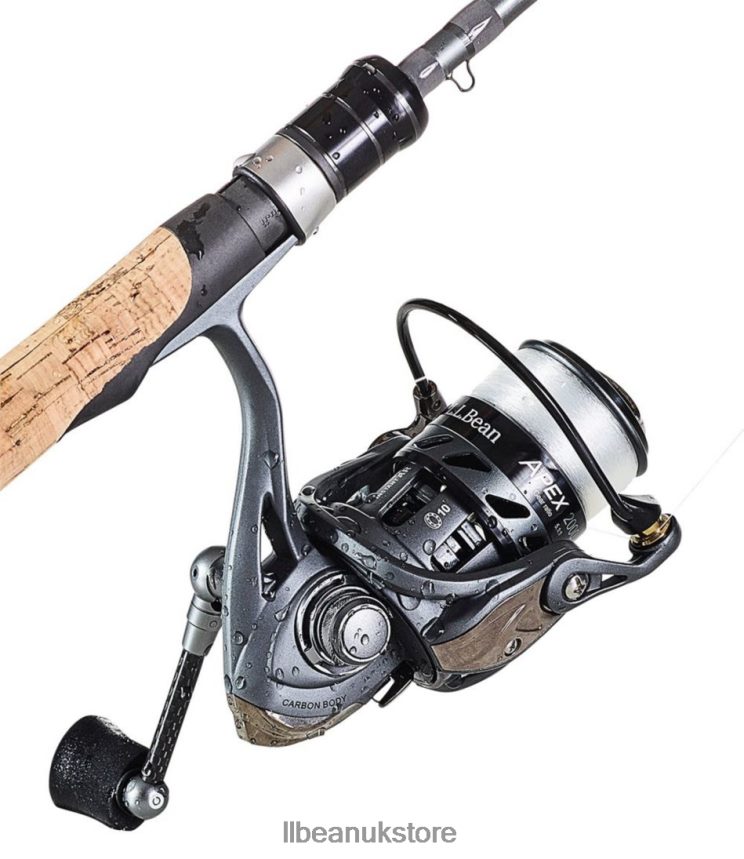 Fishing L.L.Bean Apex Rod and Reel Outfits Gray Unisex 0VRR661572