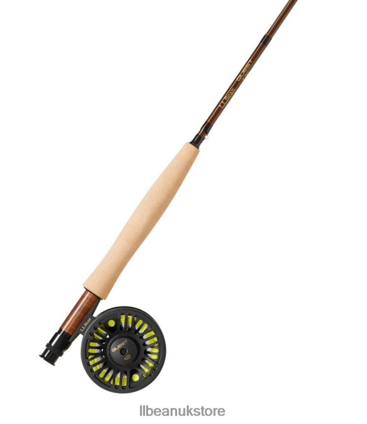 Fishing L.L.Bean Quest Fly Rod Outfits Two-Piece Brown Unisex 0VRR661513