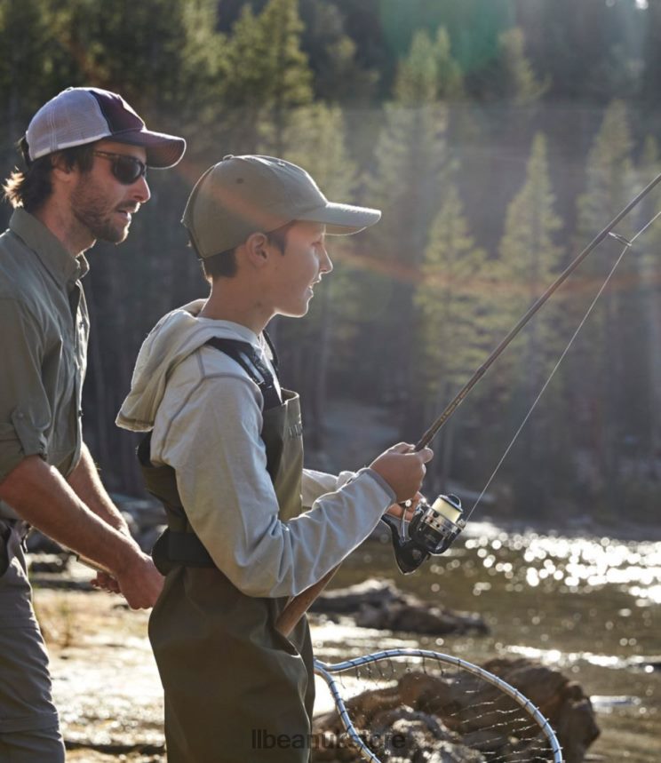 Fishing L.L.Bean Quest Spin Series Outfits Brown Unisex 0VRR661370